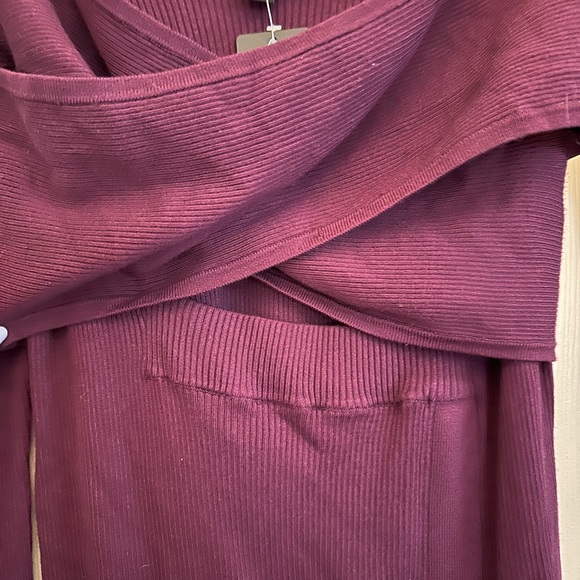 Guess Women's Purple Long Sleeve Dress size medium - Picture 3 of 6